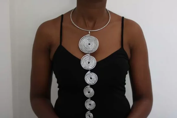 FUSI African aluminum necklace