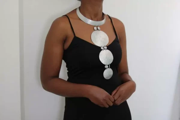 FUPI African aluminum necklace