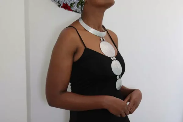 FUPI African aluminum necklace