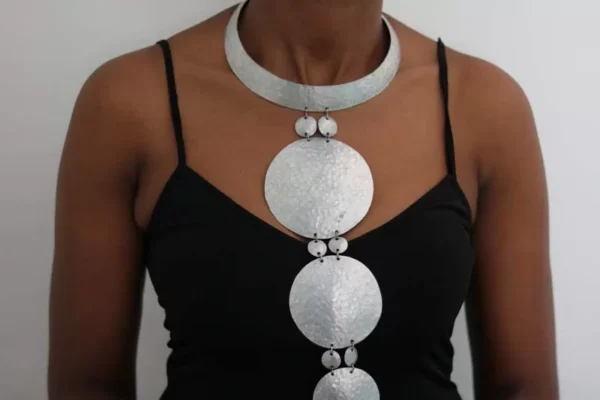 FUPI African aluminum necklace