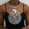 FENADA African aluminum necklace