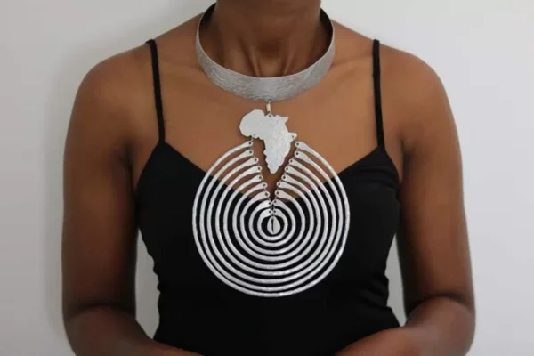FENADA African aluminum necklace