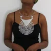 HALIMA African aluminum necklace