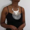 HALIMA African aluminum necklace
