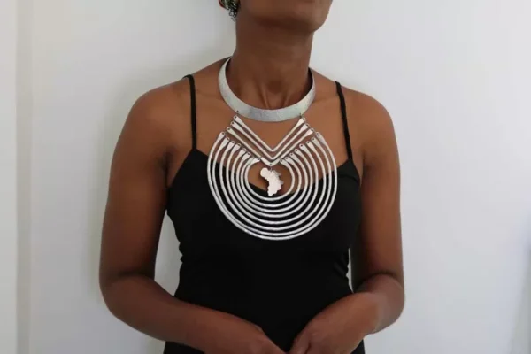 HADEYA African aluminum necklace