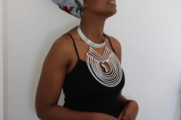 HADEYA African aluminum necklace