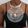 HADEYA African aluminum necklace