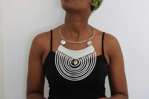 GAMBO African aluminum necklace