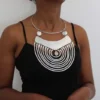 GAMBO African aluminum necklace