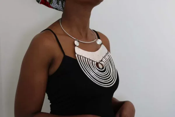 GAMBO African aluminum necklace