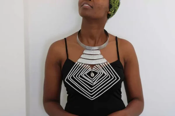 FOLA African aluminum necklace