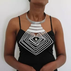 FOLA African aluminum necklace
