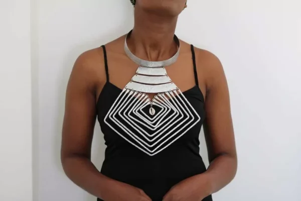 FOLA African aluminum necklace
