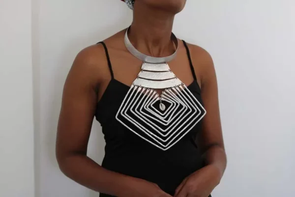 FOLA African aluminum necklace