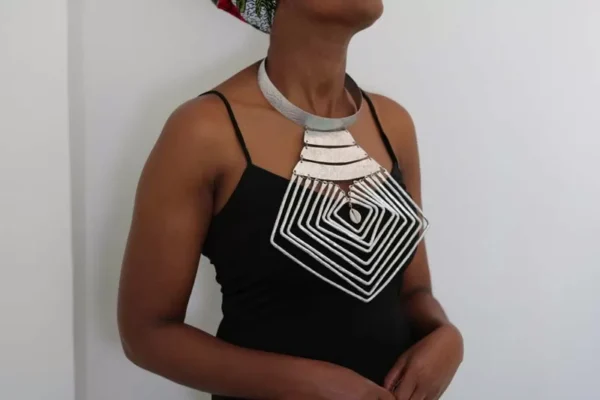 FOLA African aluminum necklace