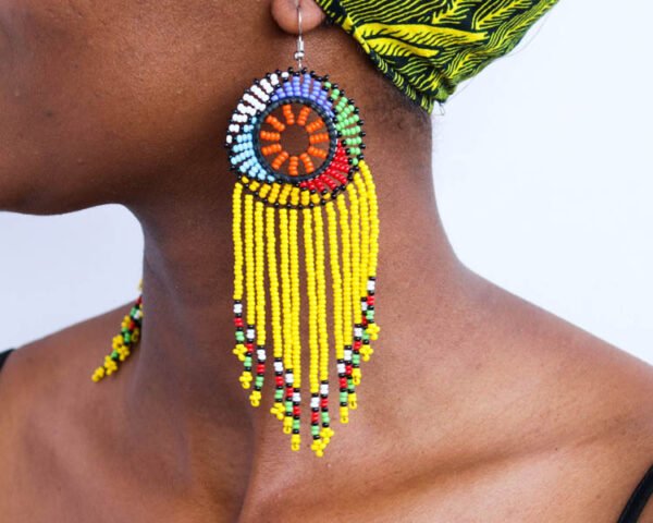 AYUBI African Beaded jewelry set
