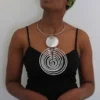HABIBA African aluminum necklace