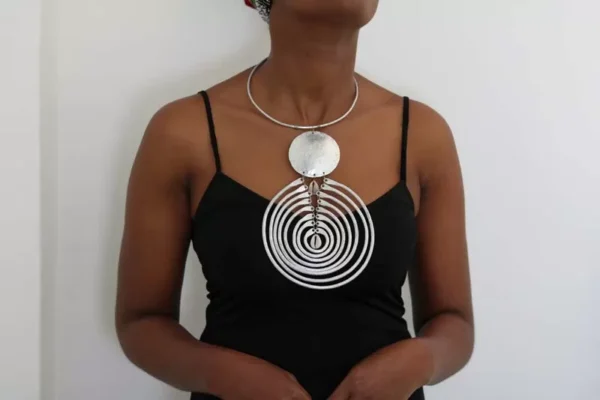 HABIBA African aluminum necklace