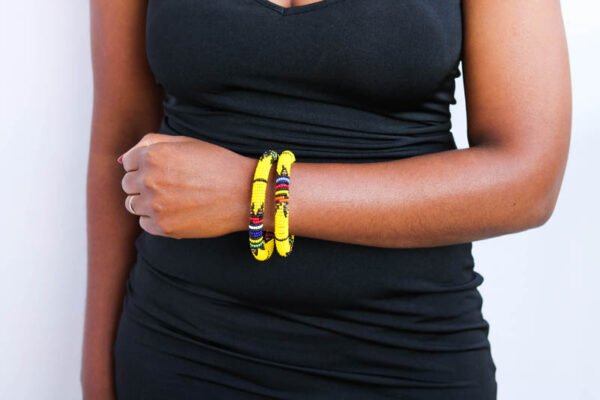 AYUBI African Beaded jewelry set