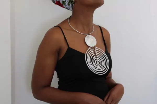HABIBA African aluminum necklace