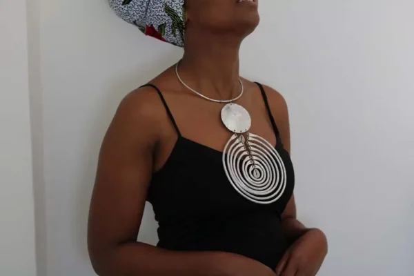 HABIBA African aluminum necklace