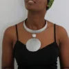 FIZA African aluminum necklace