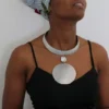 FIZA African aluminum necklace