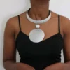 FIZA African aluminum necklace