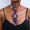 ARIFA African Beaded Choker necklace