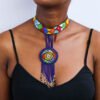 ARIFA African Beaded Choker necklace