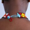 ARIFA African Beaded Choker necklace