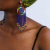 AHADI African Beaded Earrings
