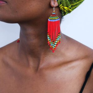 ADINKA African Beaded Earrings