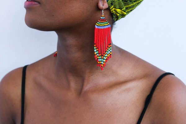ADINKA African Beaded Earrings