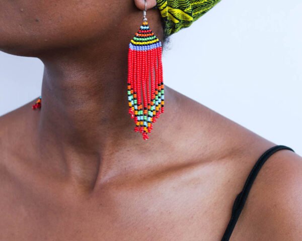 ADINKA African Beaded Earrings
