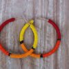 ALMASI African Beaded Hoop Earrings