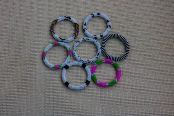 AWENA African Beaded Zulu Bracelets