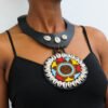 BOBASI Beaded Leather necklace