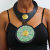 KITHEKA Beaded Leather necklace
