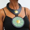 KITHEKA Beaded Leather necklace
