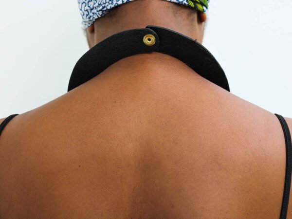 KITHEKA Beaded Leather necklace