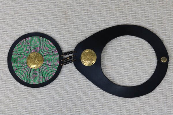 KITHEKA Beaded Leather necklace