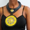 KIHINGO Beaded Leather necklace