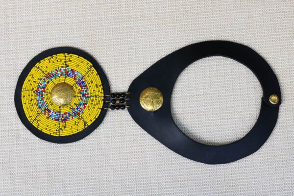 KIHINGO Beaded Leather necklace