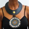 NEGU Beaded Leather necklace