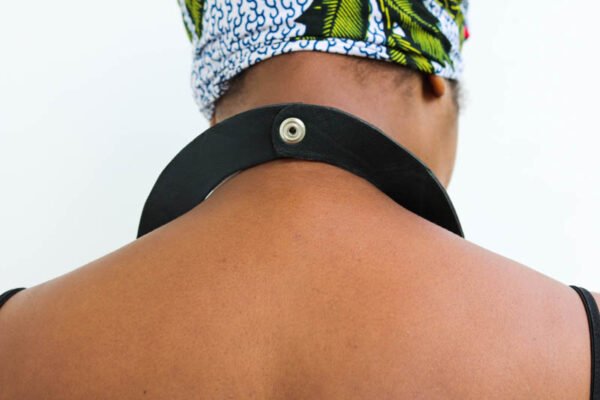 KABETE Beaded Leather necklace