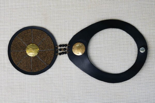 KABETE Beaded Leather necklace