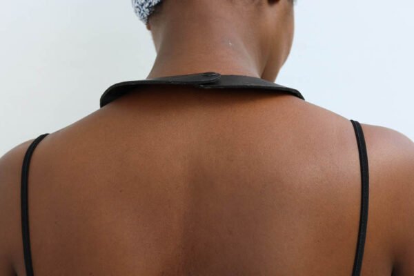 KIKUYU Beaded Leather necklace