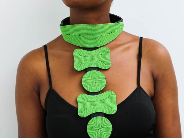 MUSA Beaded Pendant necklace