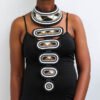 AHERO African leather necklace